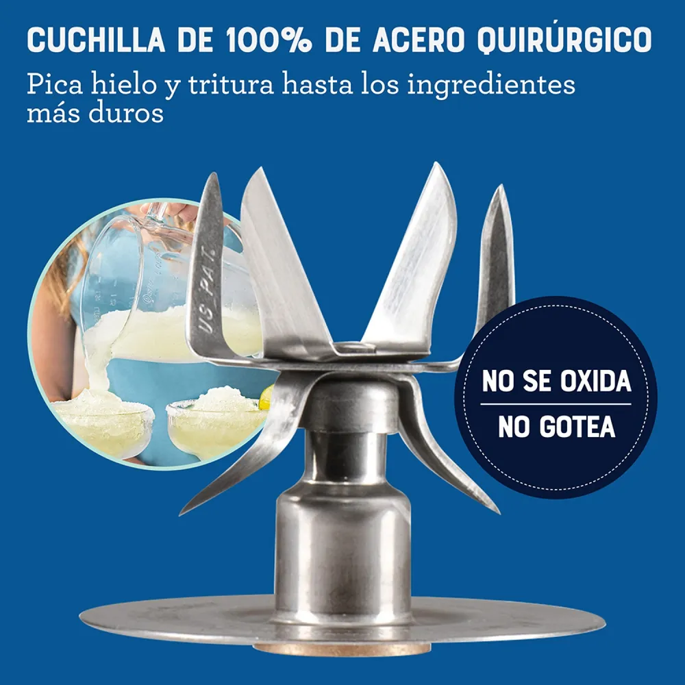 Oster Licuadora Reversible 1.5 L Acero Inoxidable BLSTPEG-NRT, foto 8