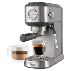OSTER - Cafetera Compacta de Espresso y Capuccino 7200