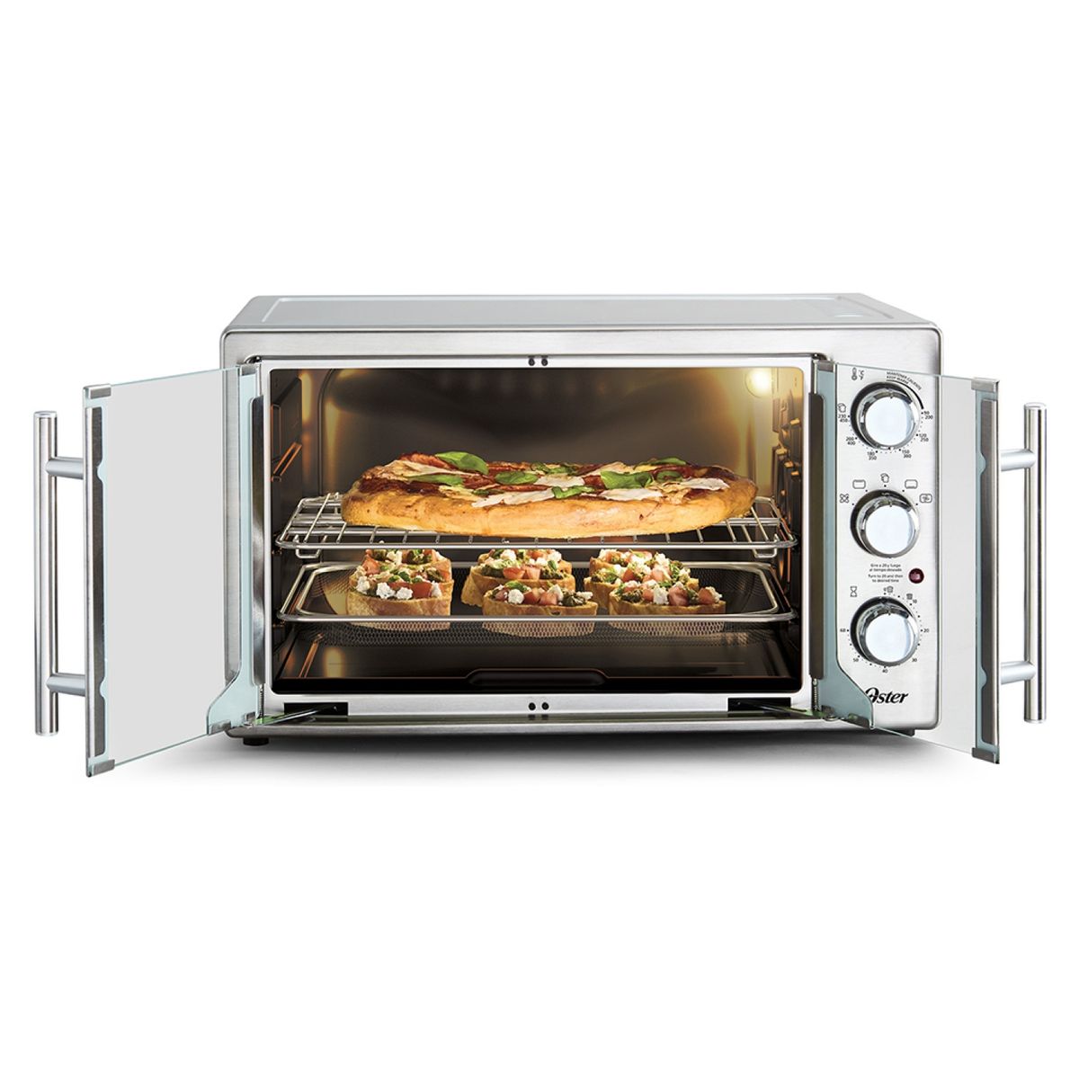 OSTER - Horno French Door Air Fryer 42 Litros Oster