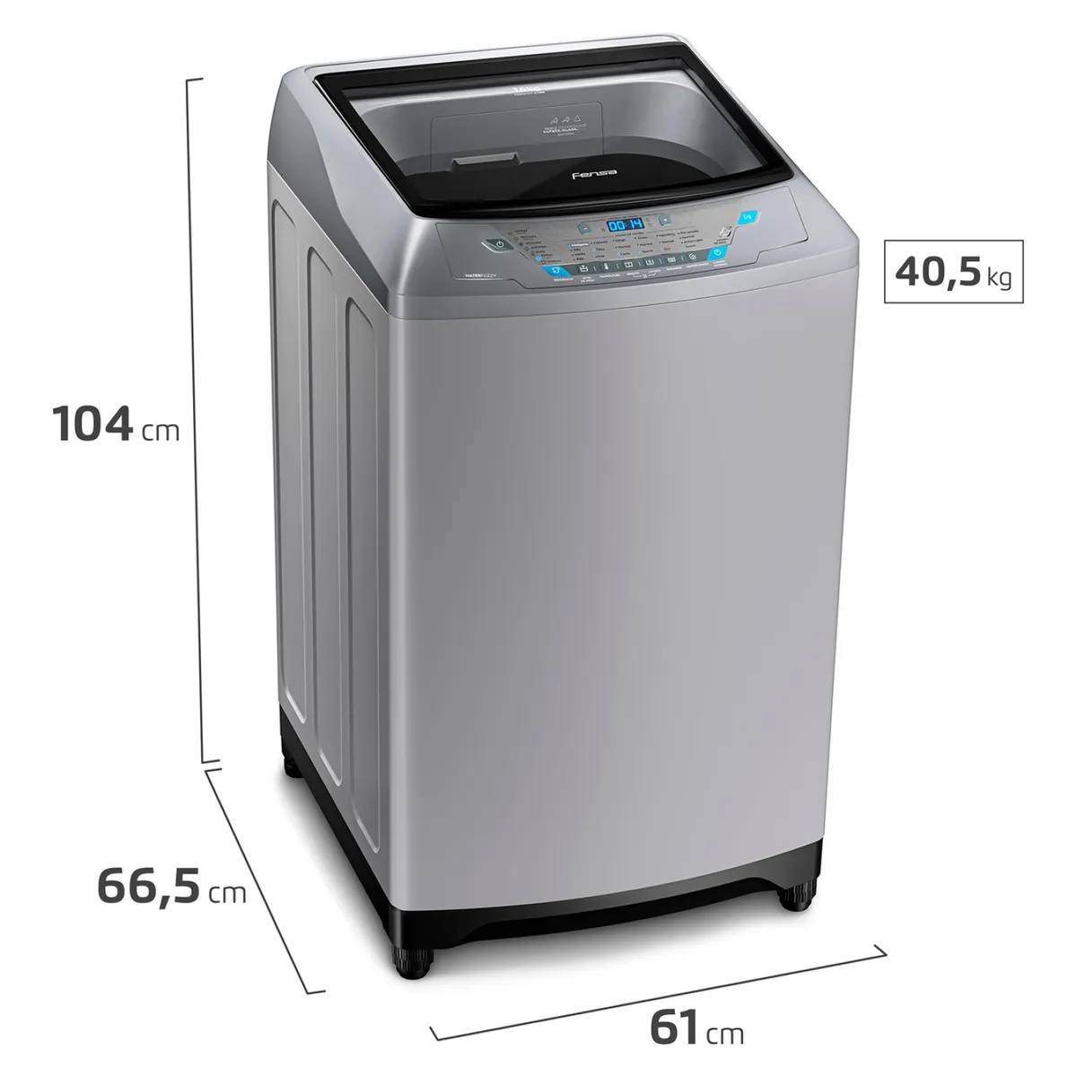 FENSA - Lavadora Automática Superior 14 Kg Premium Fensa