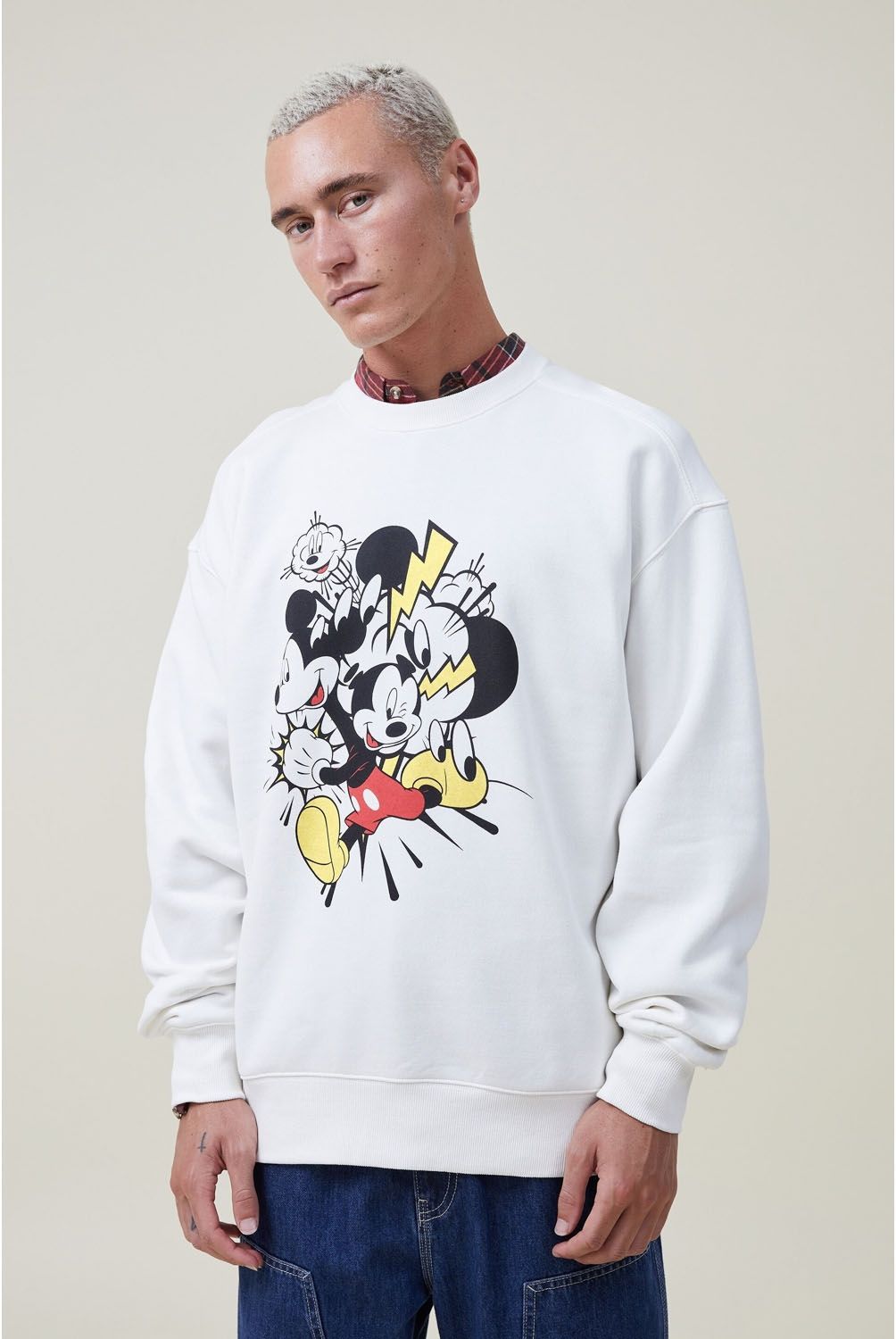 COTTON ON - Polerón Mickey Hombre Cotton On