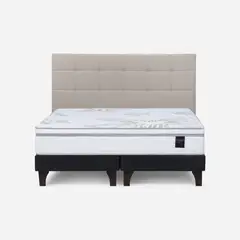 ROSEN - Cama Europea Art 4 King + Respaldo