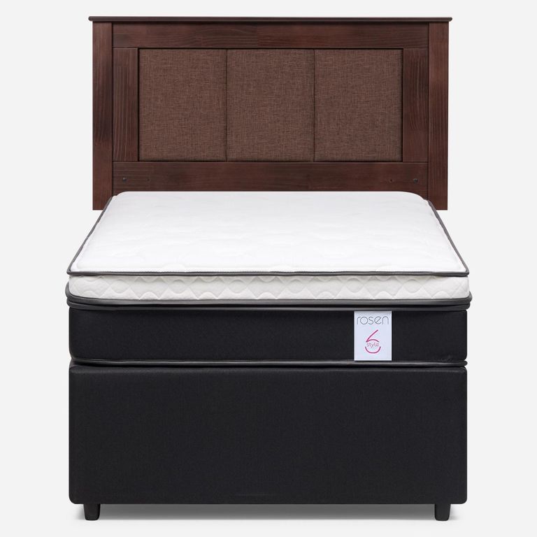 Cama Nido New Style 6 1.5 plazas x 2.00 mt + Respaldo