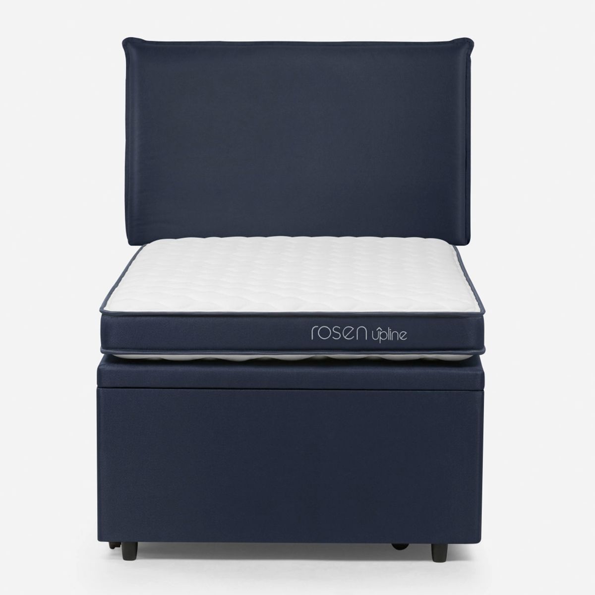 ROSEN - Bed Boxet Upline 1.5 Plazas Respaldo