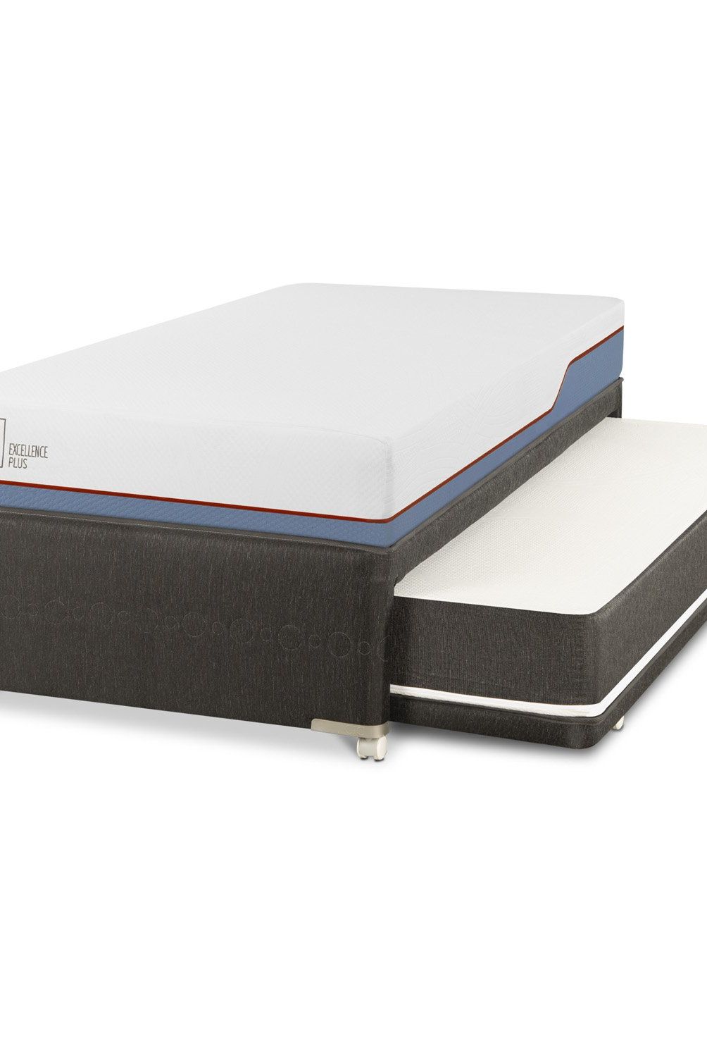 CIC - Cama Nido Excellence Plus Black 1.5 Plazas X 2.00Mt Cic