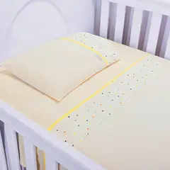 KIDSCOOL - Juego Sabanas de Cuna Triangulos