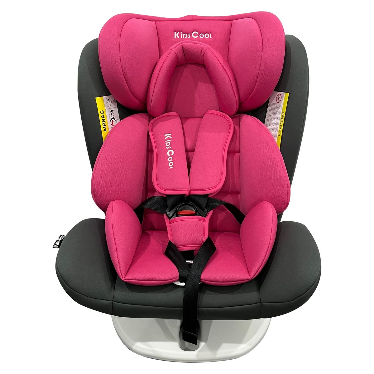 KIDSCOOL - Silla Auto 360 Etapa 0-1-2-3 Butaca Rosada Kidscool