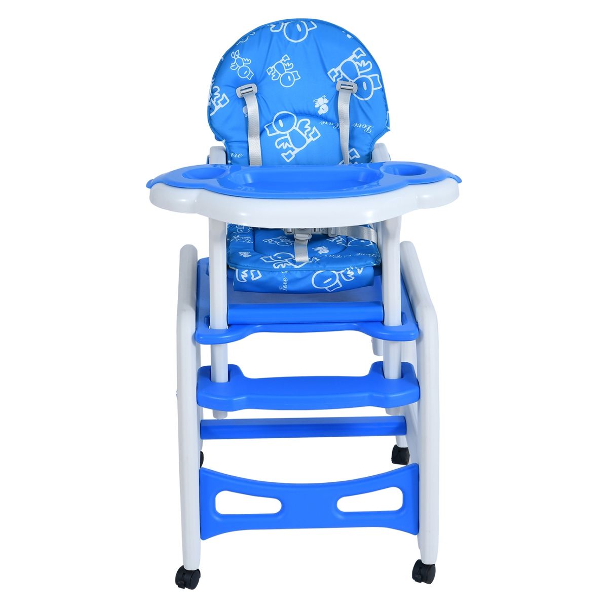 KIDSCOOL - Silla De Comer 3 En 1 New Azul Kidscool