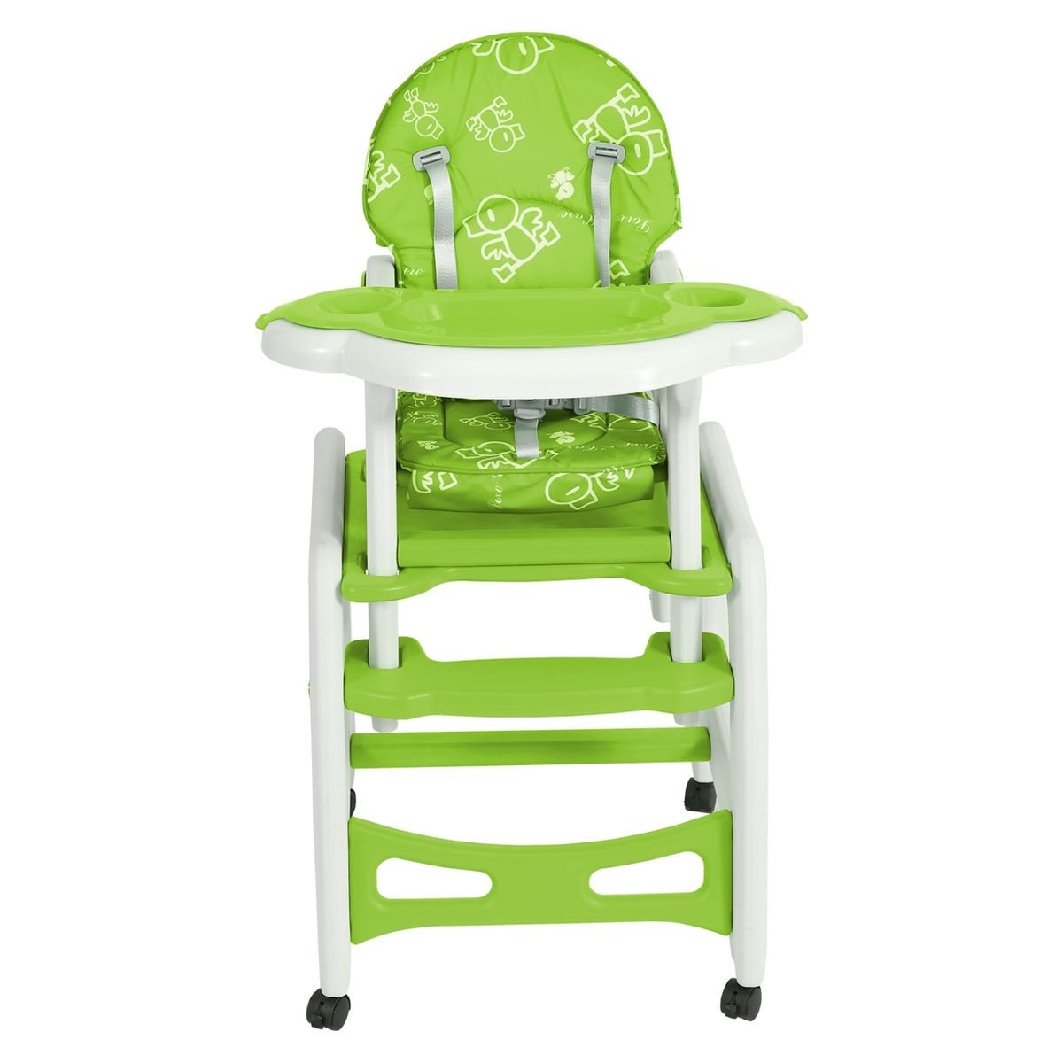 KIDSCOOL - Silla De Comer 3 En 1 New Gris Claro Kidscool