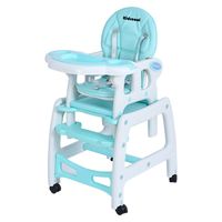 Silla De Comer 3 En 1 New Fresh Blue