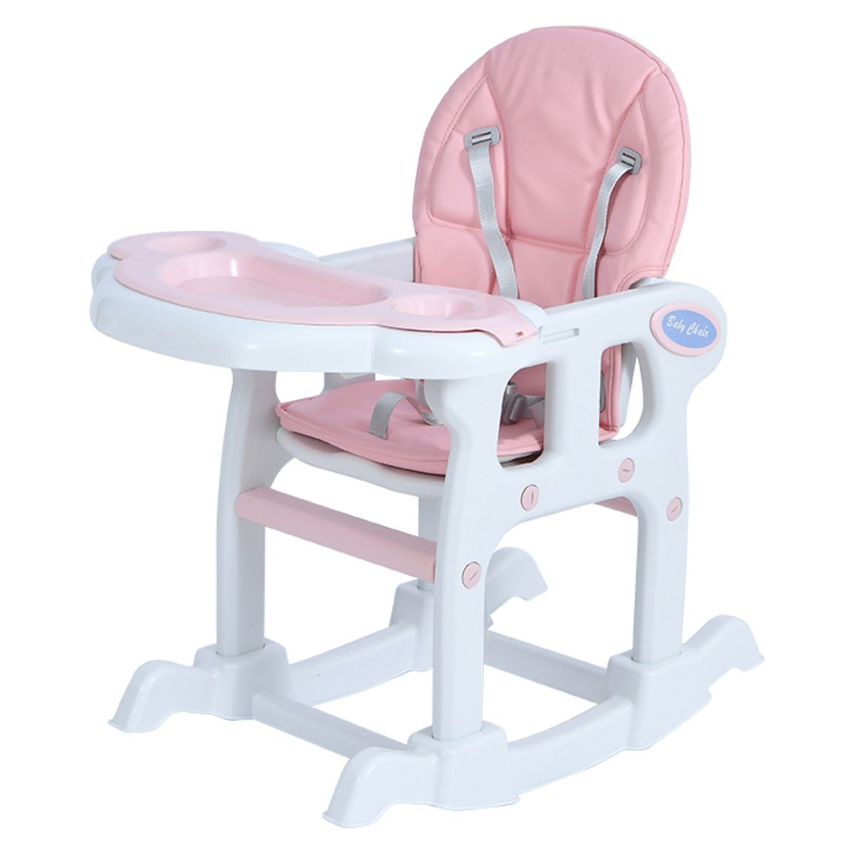 KIDSCOOL - Silla De Comer 3 En 1 New Rosa Claro Kidscool