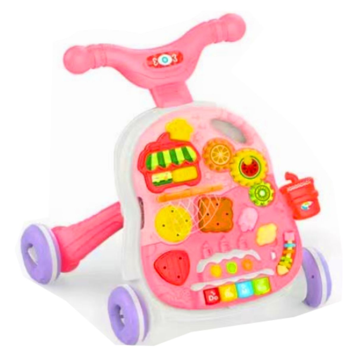 KIDSCOOL - Caminador  Multifunción 4 en 1 Rosado Kidscool