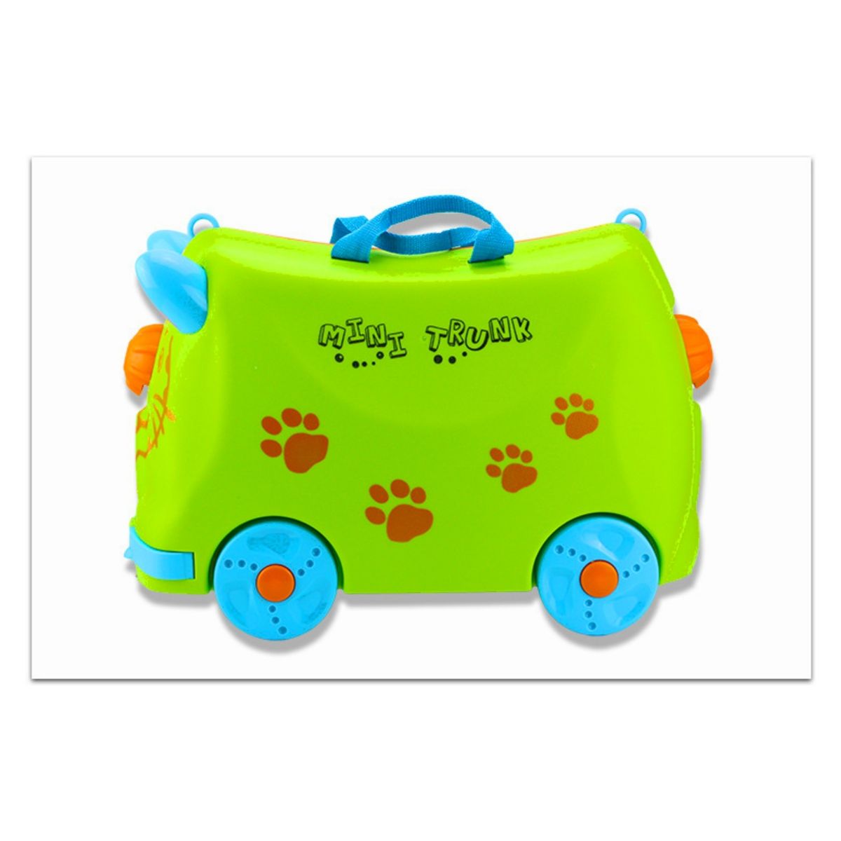 KIDSCOOL - Maleta Verde con Ruedas Kidscool