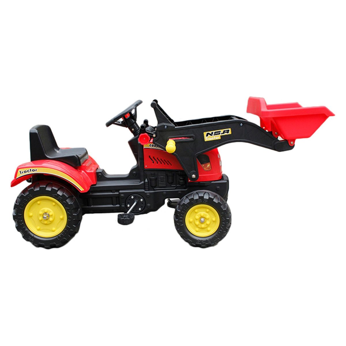KIDSCOOL - Go Kart Retroexcavador Rojo Kidscool