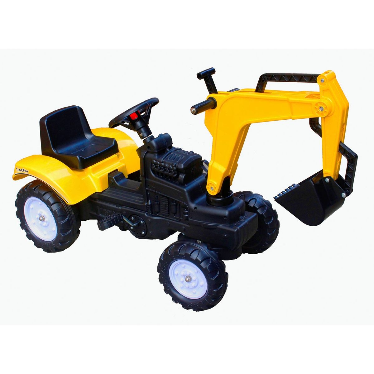 KIDSCOOL - Go Kart Excavador Amarillo Kidscool