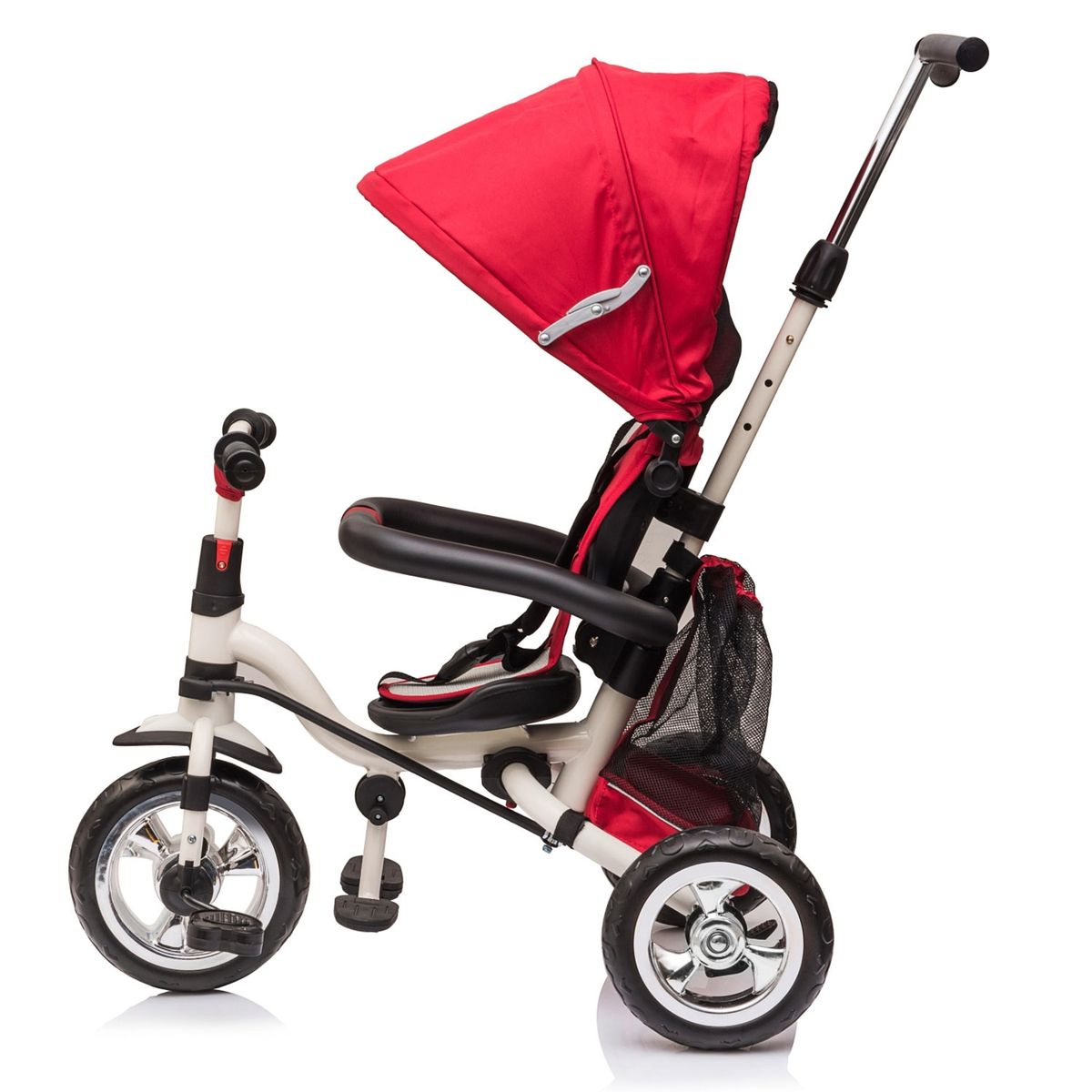 KIDSCOOL - Triciclo Canopy Plegable Rojo Kidscool