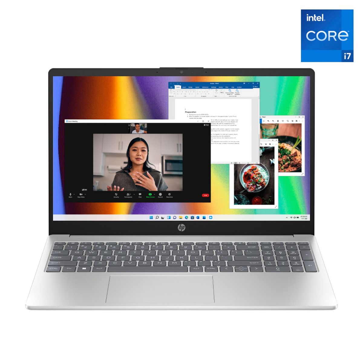 HP - Notebook 15-FD0012LA Intel Core i7 13va Gen. 8GB RAM 512GB SSD 15,6 pulgadas Full HD Wi-Fi 6 HP