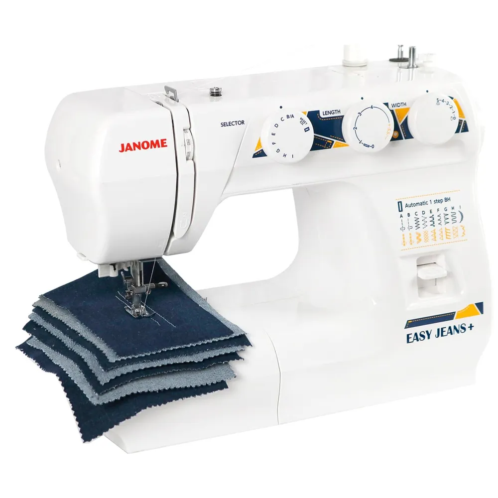 Janome Easy Jeans Plus Blanco, foto 3