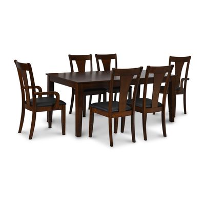 Imagen 2 del producto Juego De Comedor Thomas 4 Sillas+2 Sitiales 180 Cm