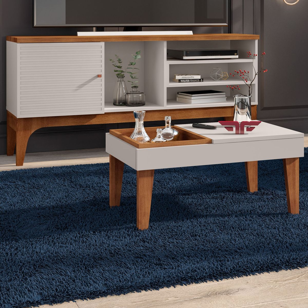 EXIT - Mesa De Centro Veneza Off White Exit