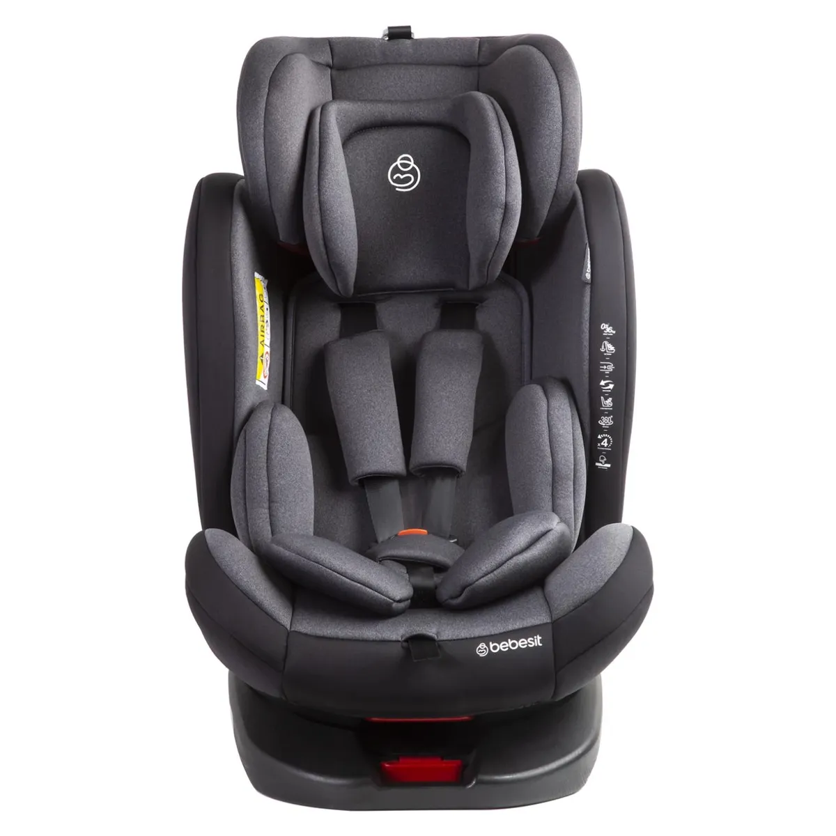 BEBESIT - Silla de Auto Saturn Convertible 360° Isofix Bebesit