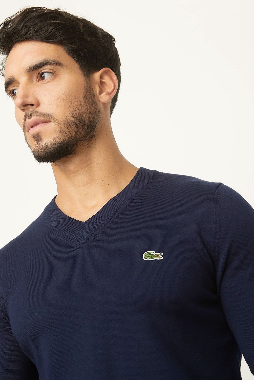 LACOSTE - Sweater Cuello V Hombre Lacoste