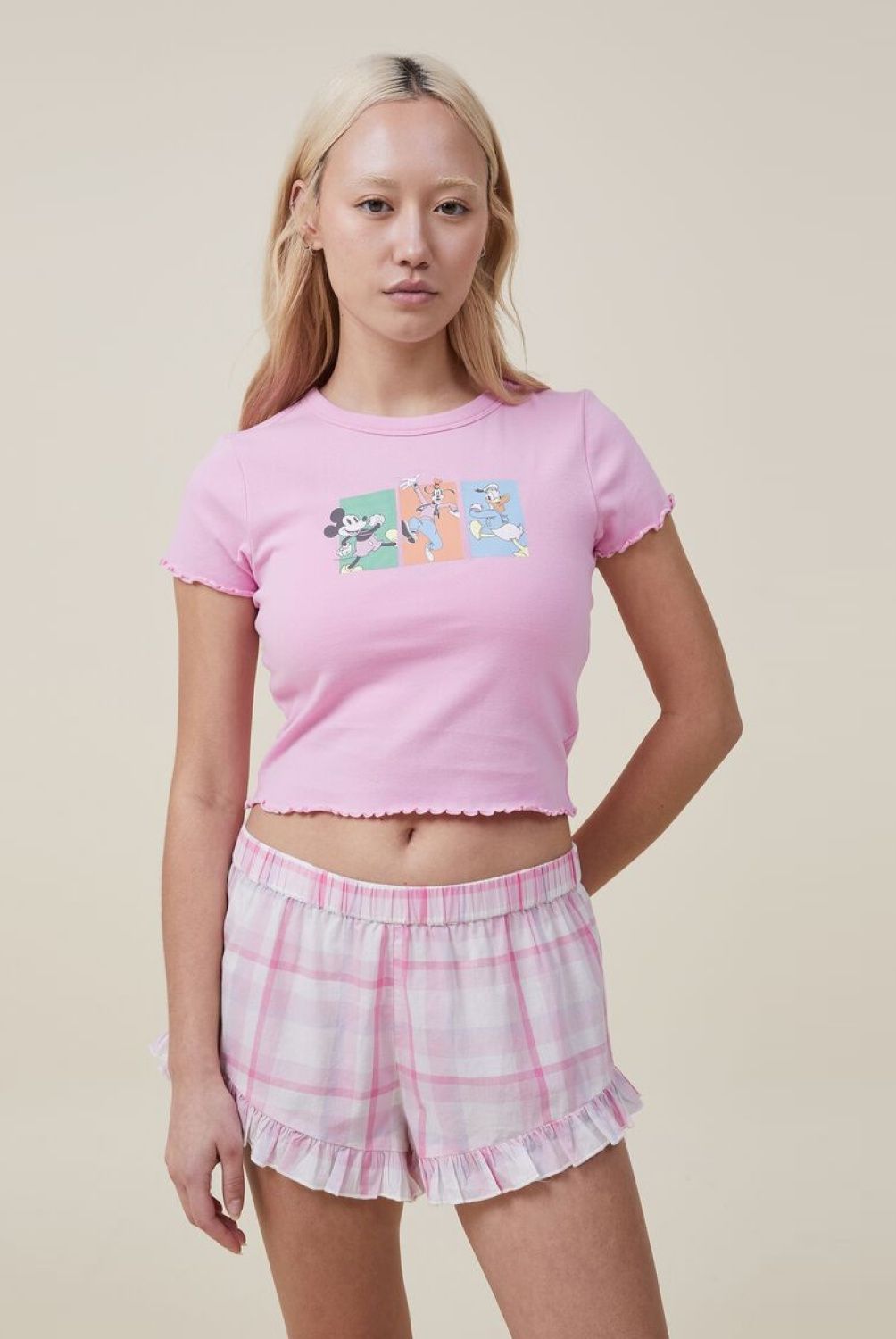 COTTON ON - Polera de Pijama Baby Sleep Mujer Cotton On