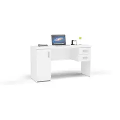 VEKKAHOME - Kit Escritorio Wayne Blanco