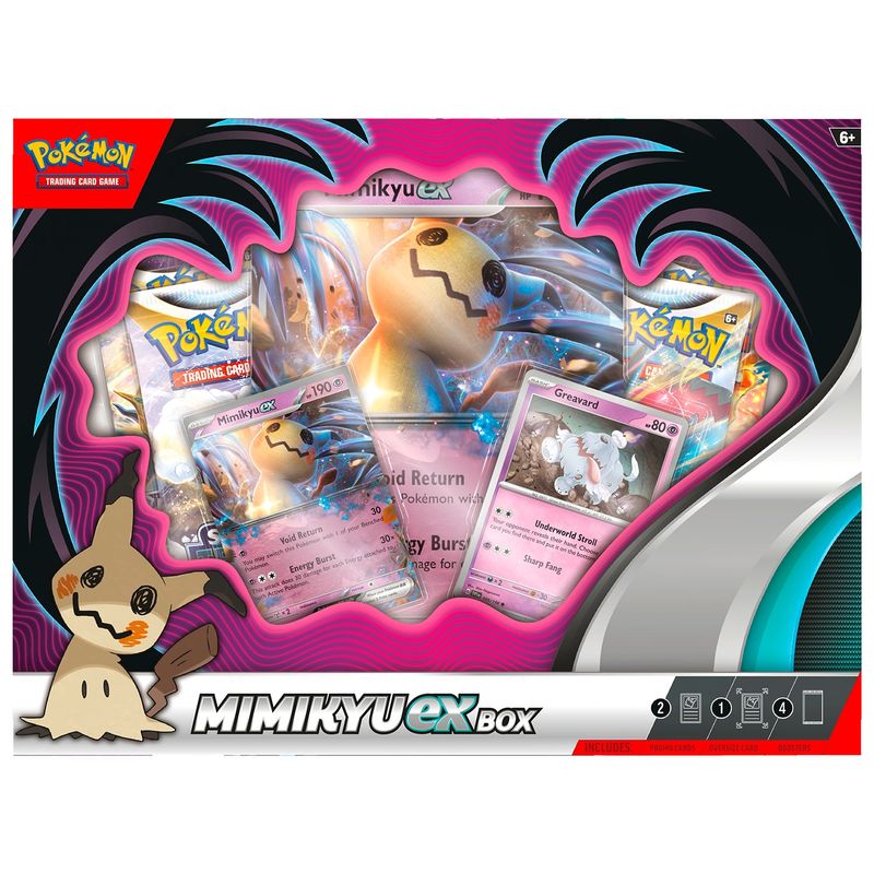 POKEMON - Cartas Pokémon Mimikyu Ex Box Inglés