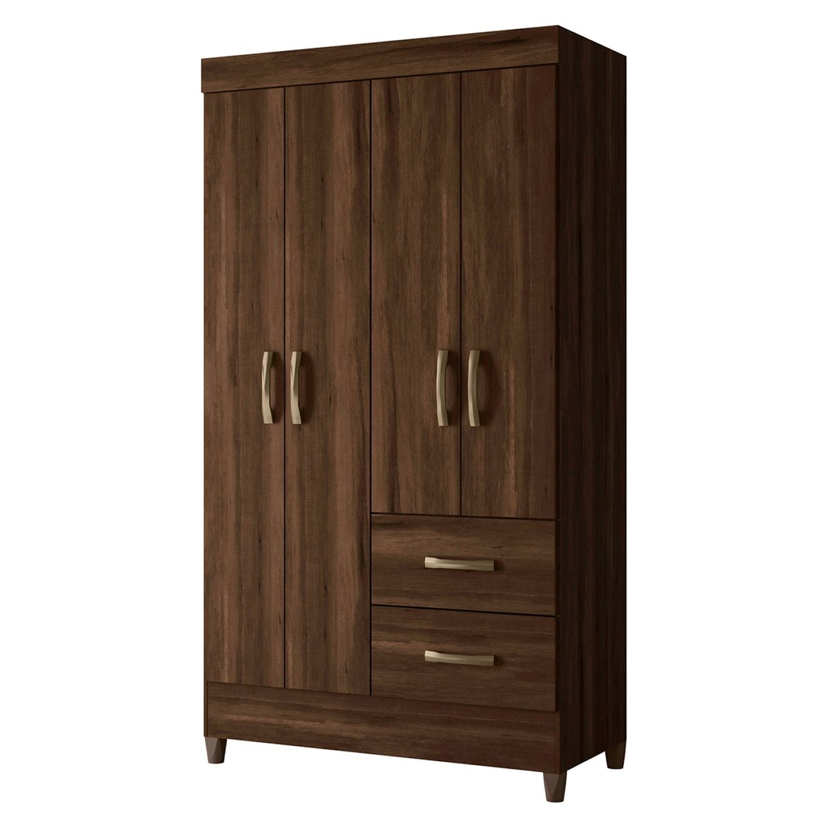 VEKKAHOME - Clóset 4 Puertas Mobi Vekkahome