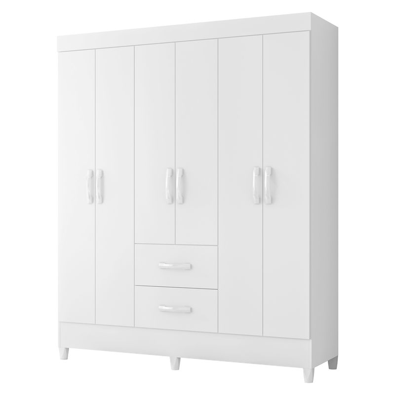 VEKKAHOME - Closet 6 Puertas Mobi Vekkahome
