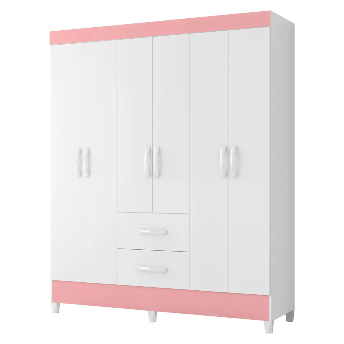 VEKKAHOME - Clóset 6 Puertas Mobi Vekkahome