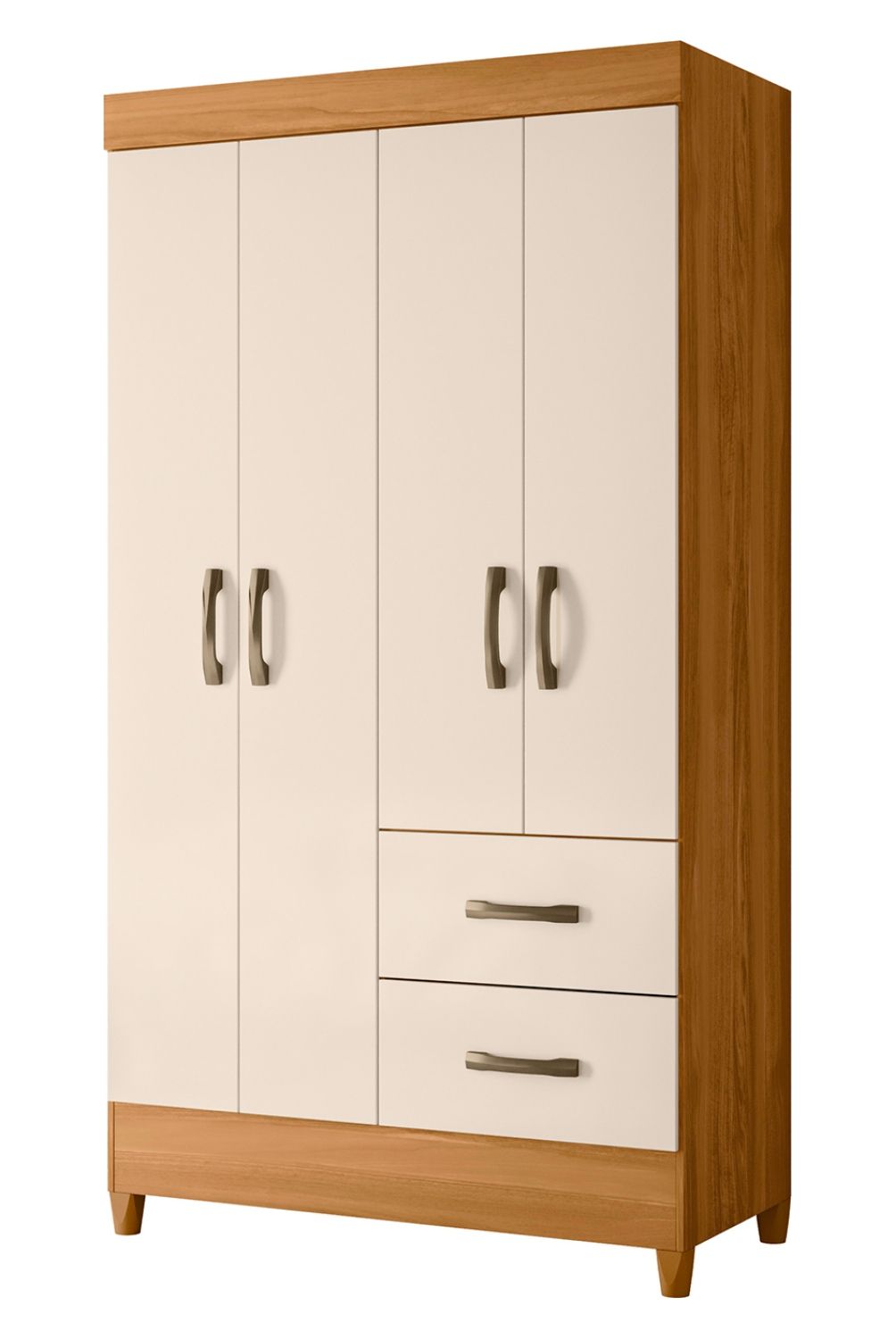 VEKKAHOME - Clóset 4 Puertas Mobi Vekkahome