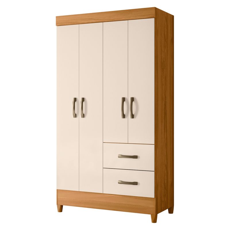 VEKKAHOME - Clóset 4 Puertas Mobi Vekkahome