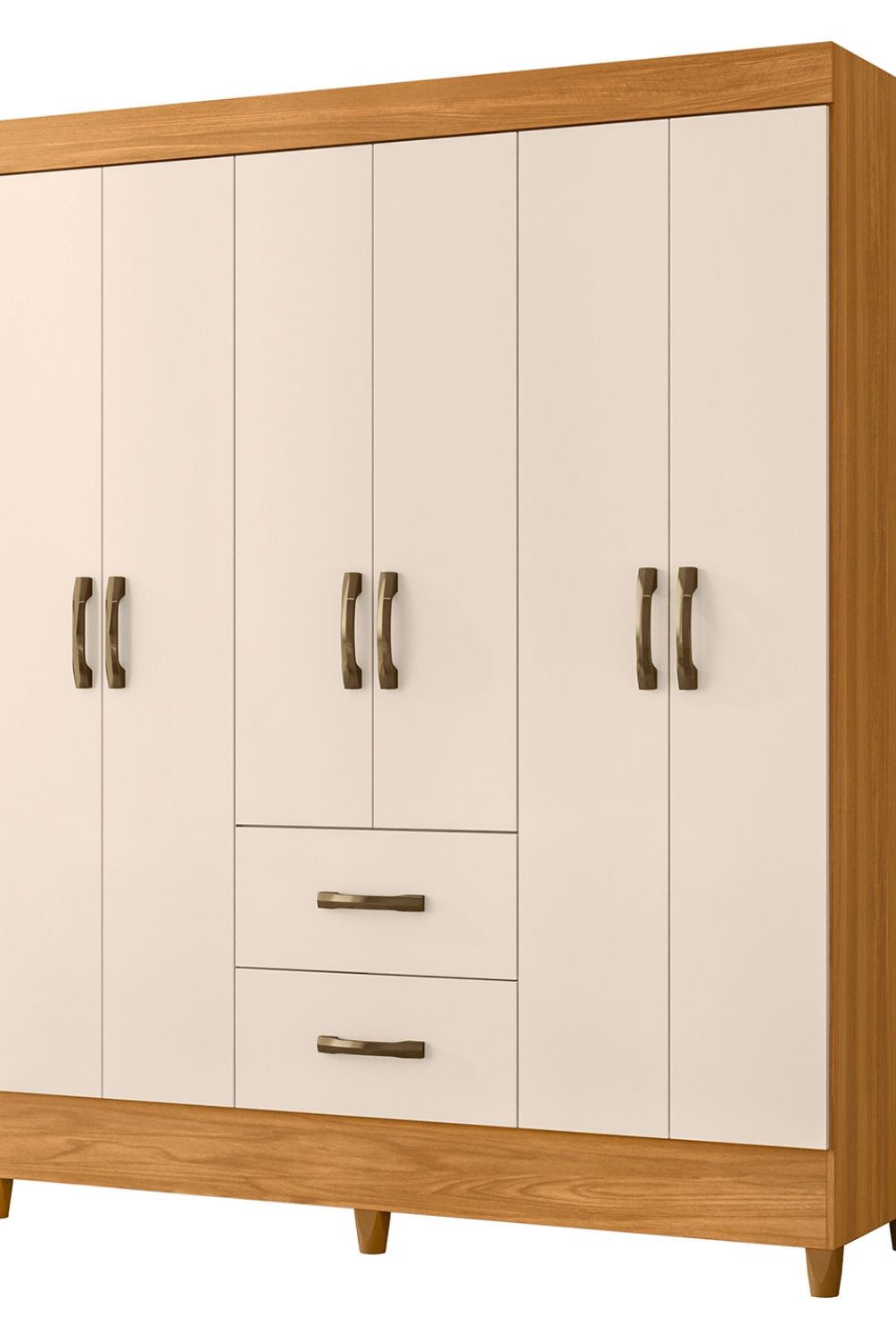 VEKKAHOME - Closet 6 Puertas Mobi Vekkahome