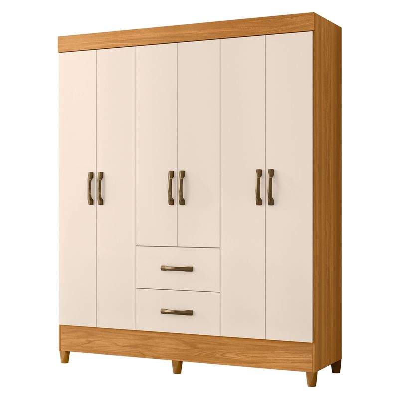 VEKKAHOME - Closet 6 Puertas Mobi Vekkahome