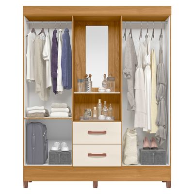 Imagen 2 del producto Clóset 4 Puertas 2 Cajones Mobi Capelina