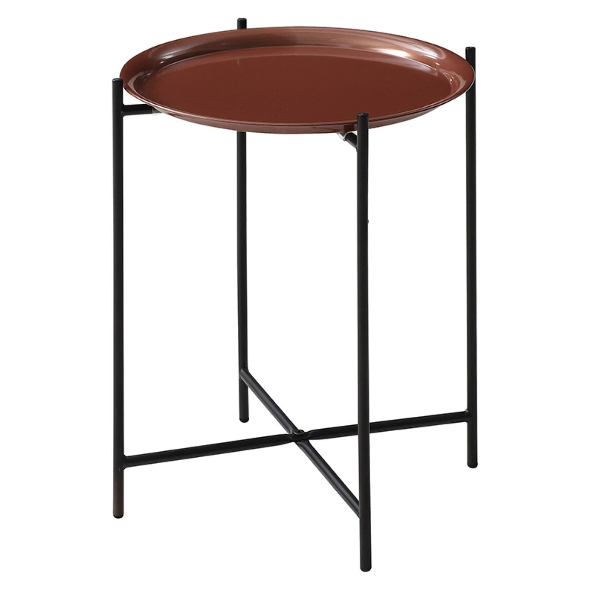 VEKKAHOME - Mesa Lateral Flux Cobre Vekkahome