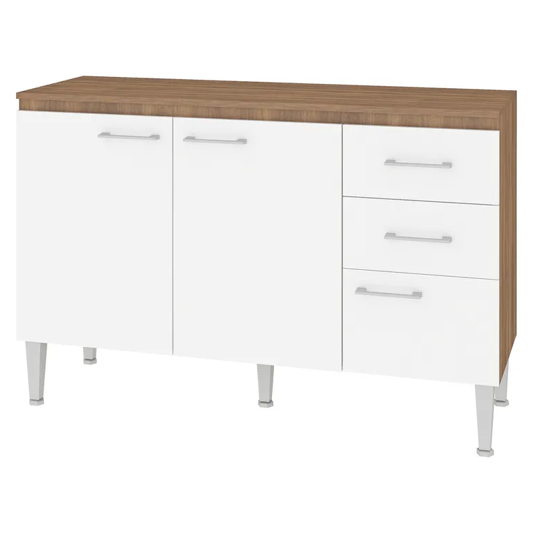 VEKKAHOME Mueble Base Opie 120 Cm