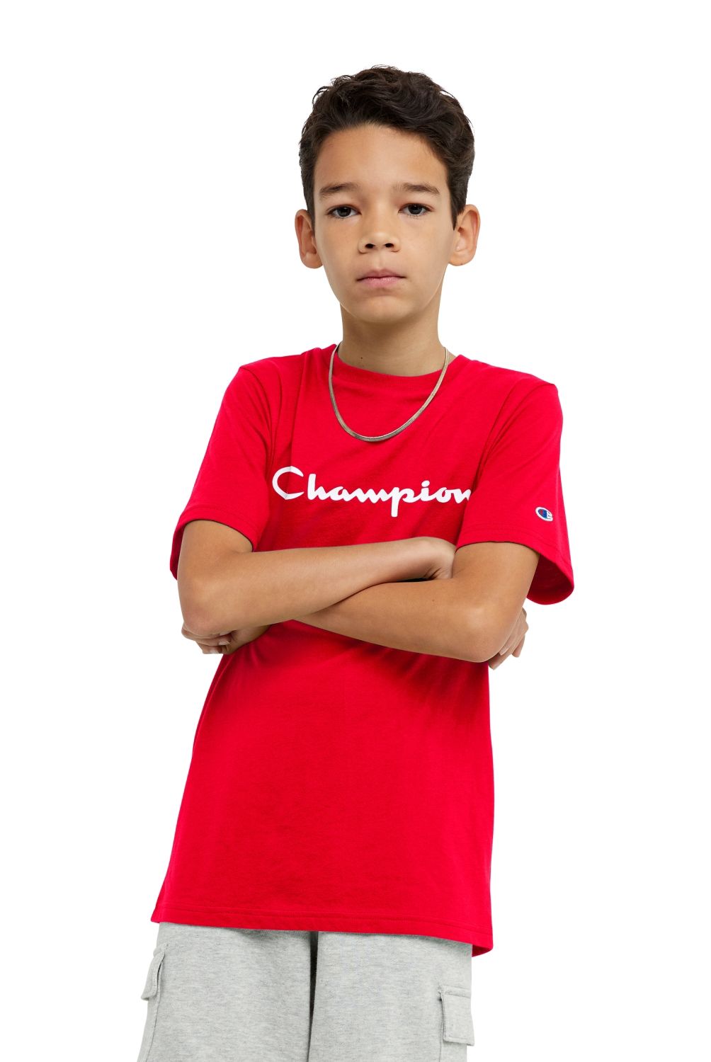 CHAMPION - Polera Algodón Niño Champion