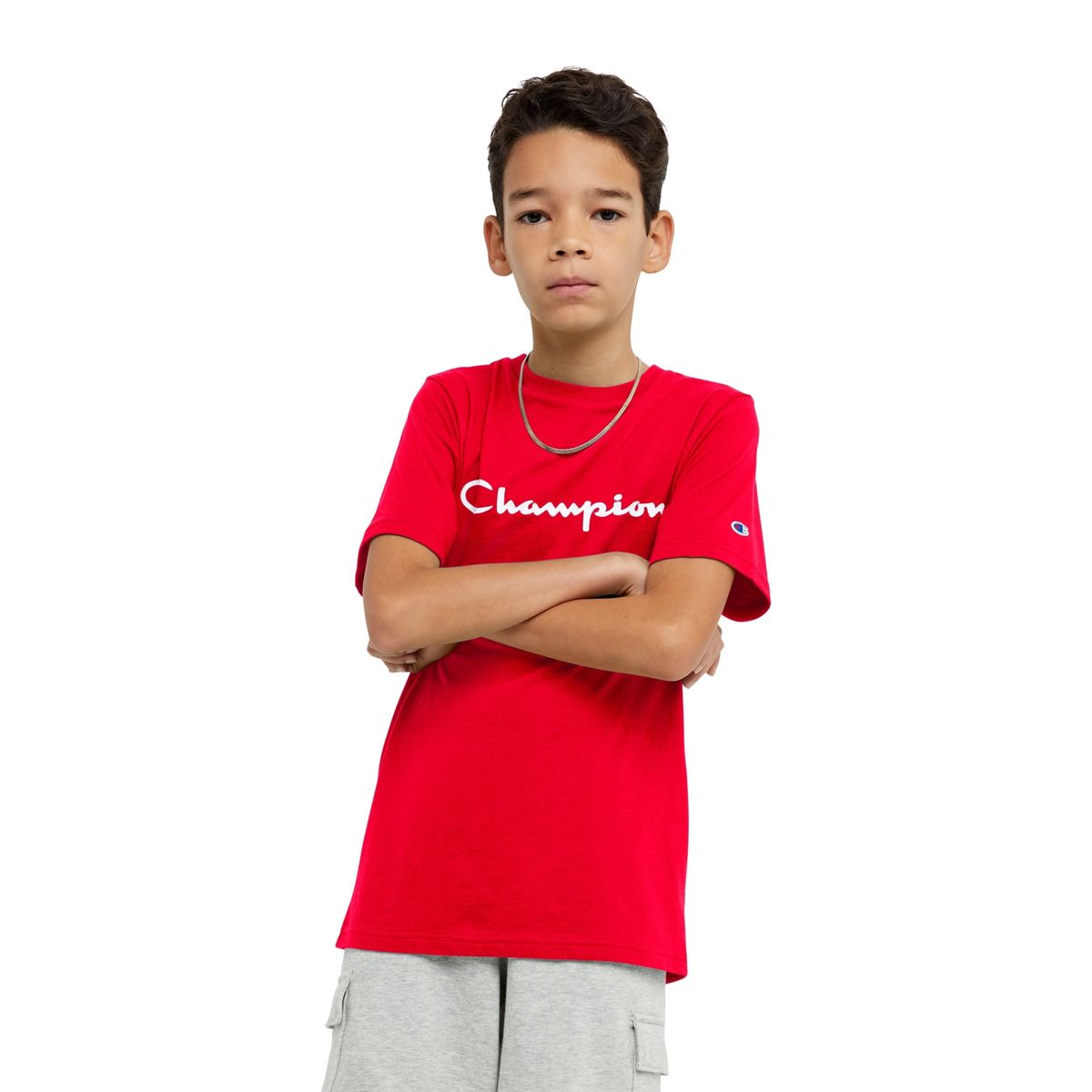 CHAMPION - Polera Algodón Niño Champion