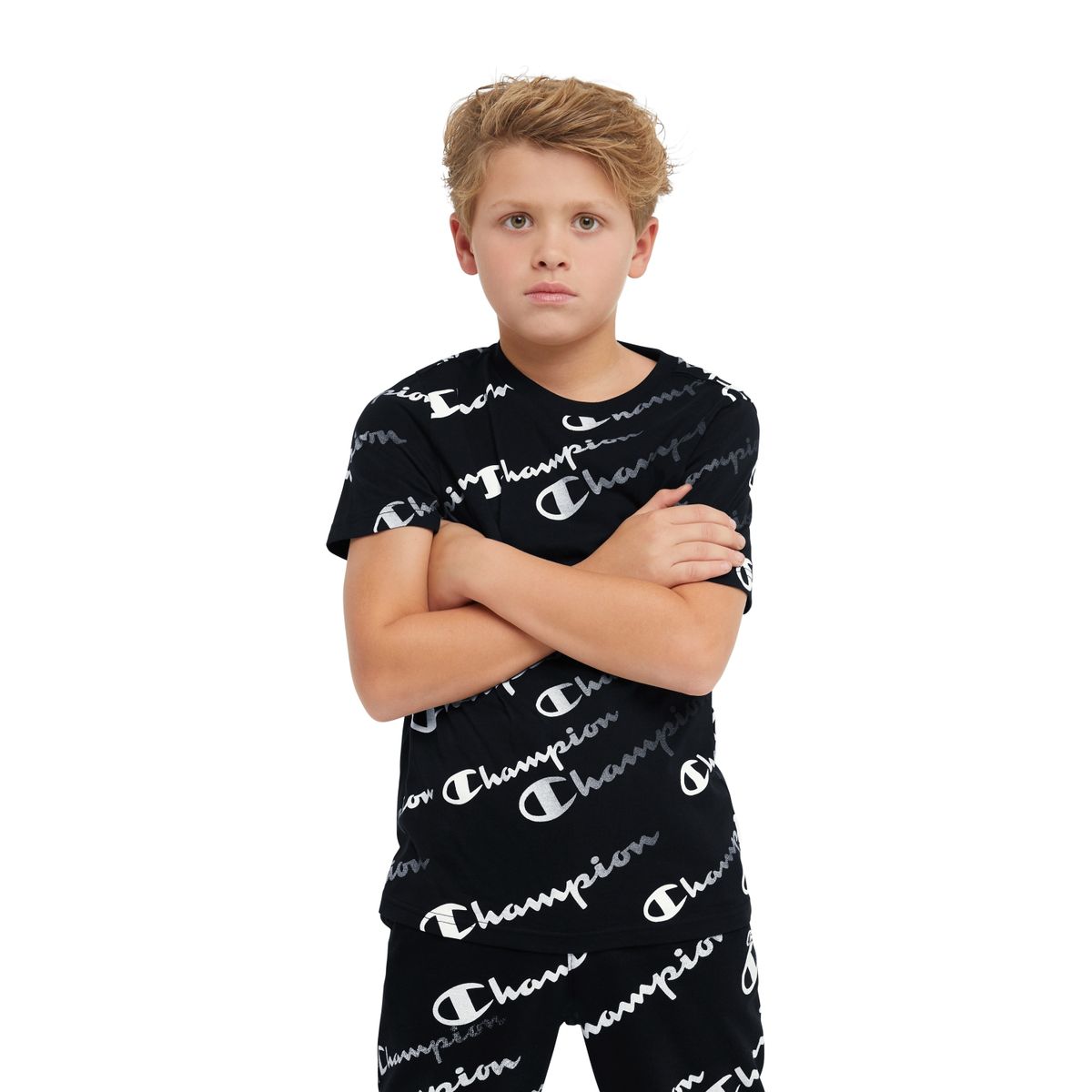 CHAMPION - Polera Algodón Niño Champion