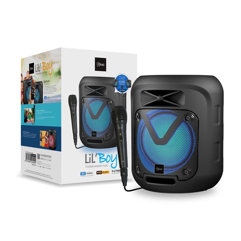 MLAB - Karaoke Lilboy 1000W Negro Mlab