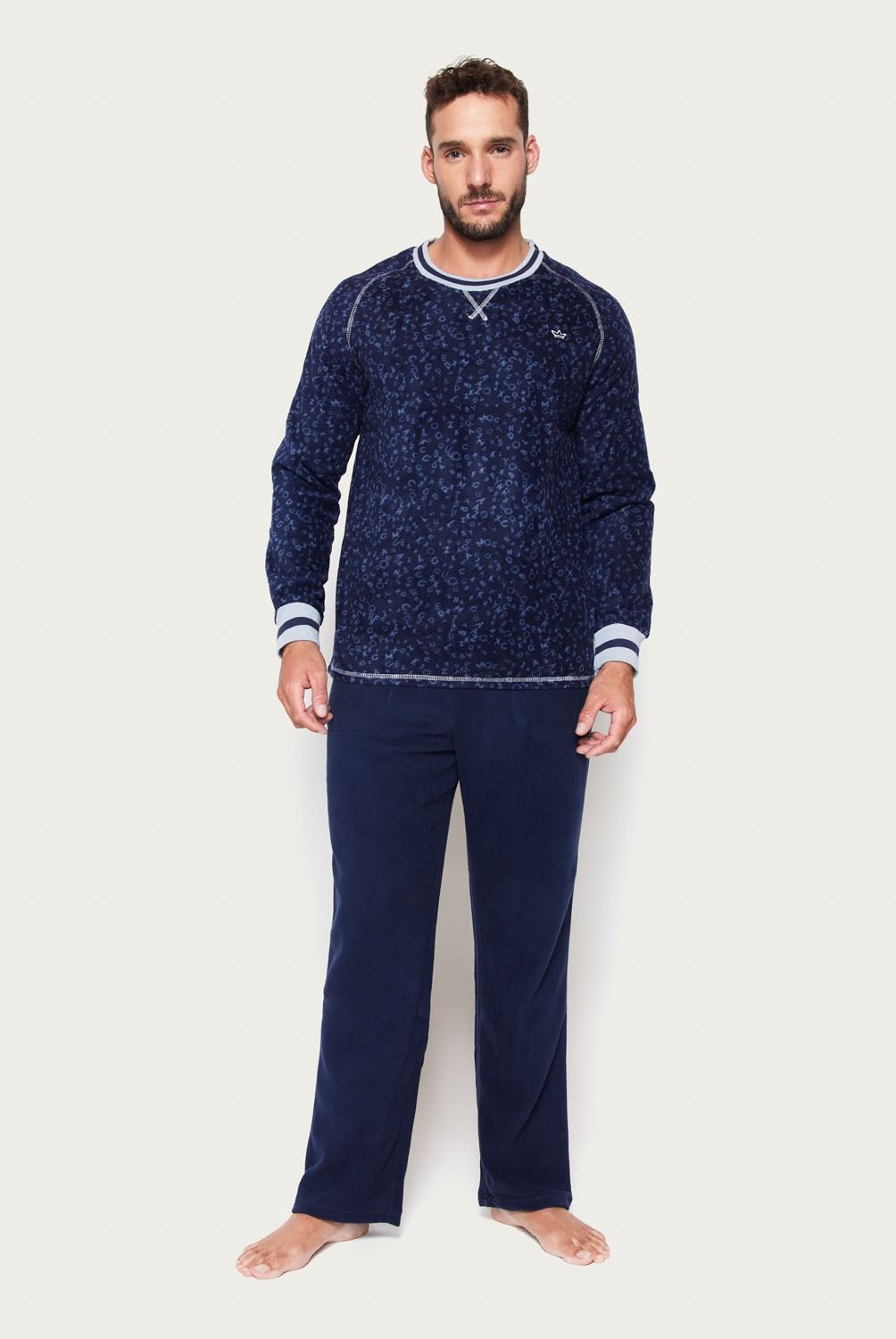 PALMERS - Pijama Manga Larga Hombre Palmers