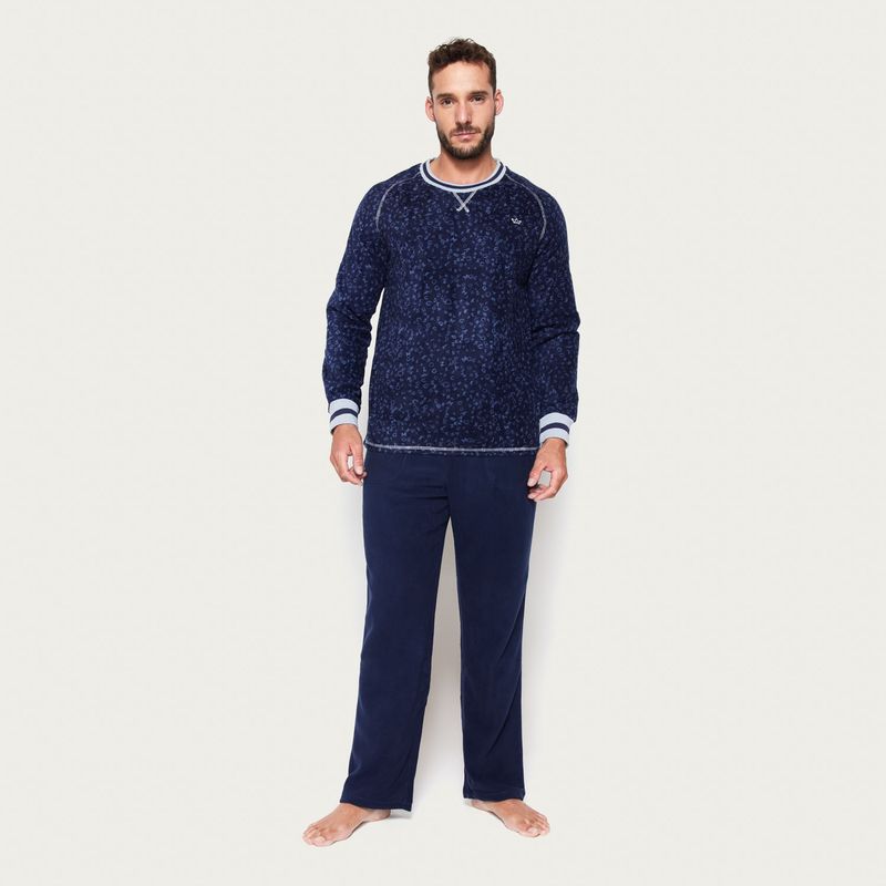 PALMERS - Pijama Manga Larga Hombre Palmers