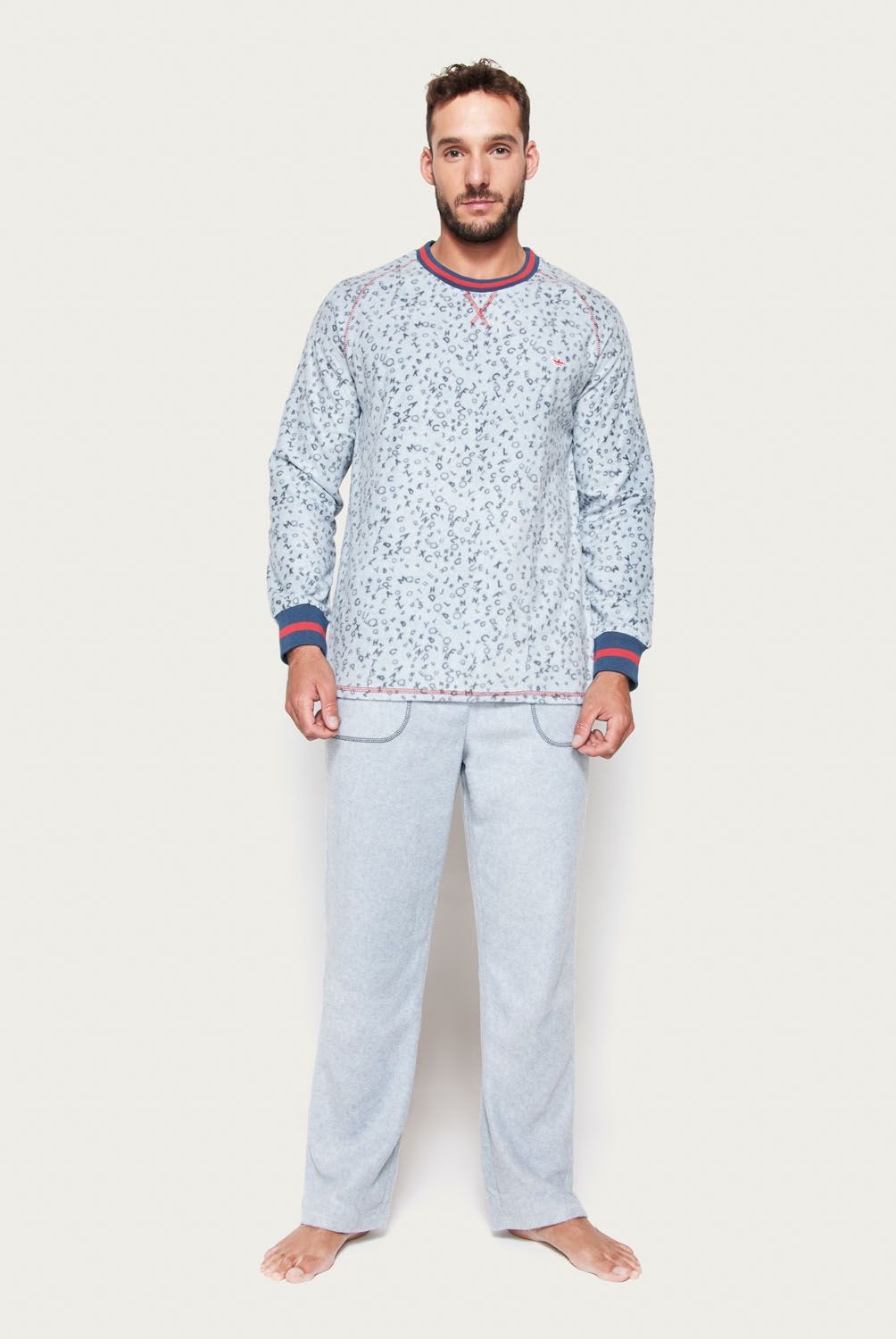 PALMERS - Pijama Manga Larga Hombre Palmers