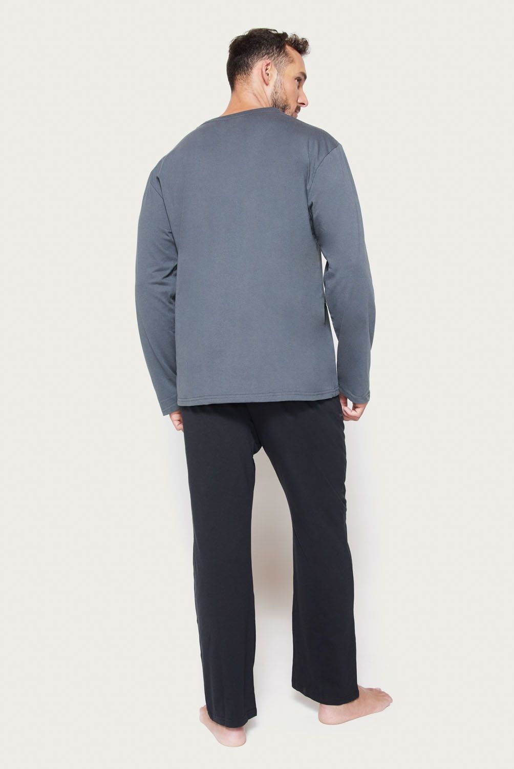 PALMERS - Pijama Manga Larga Hombre Palmers