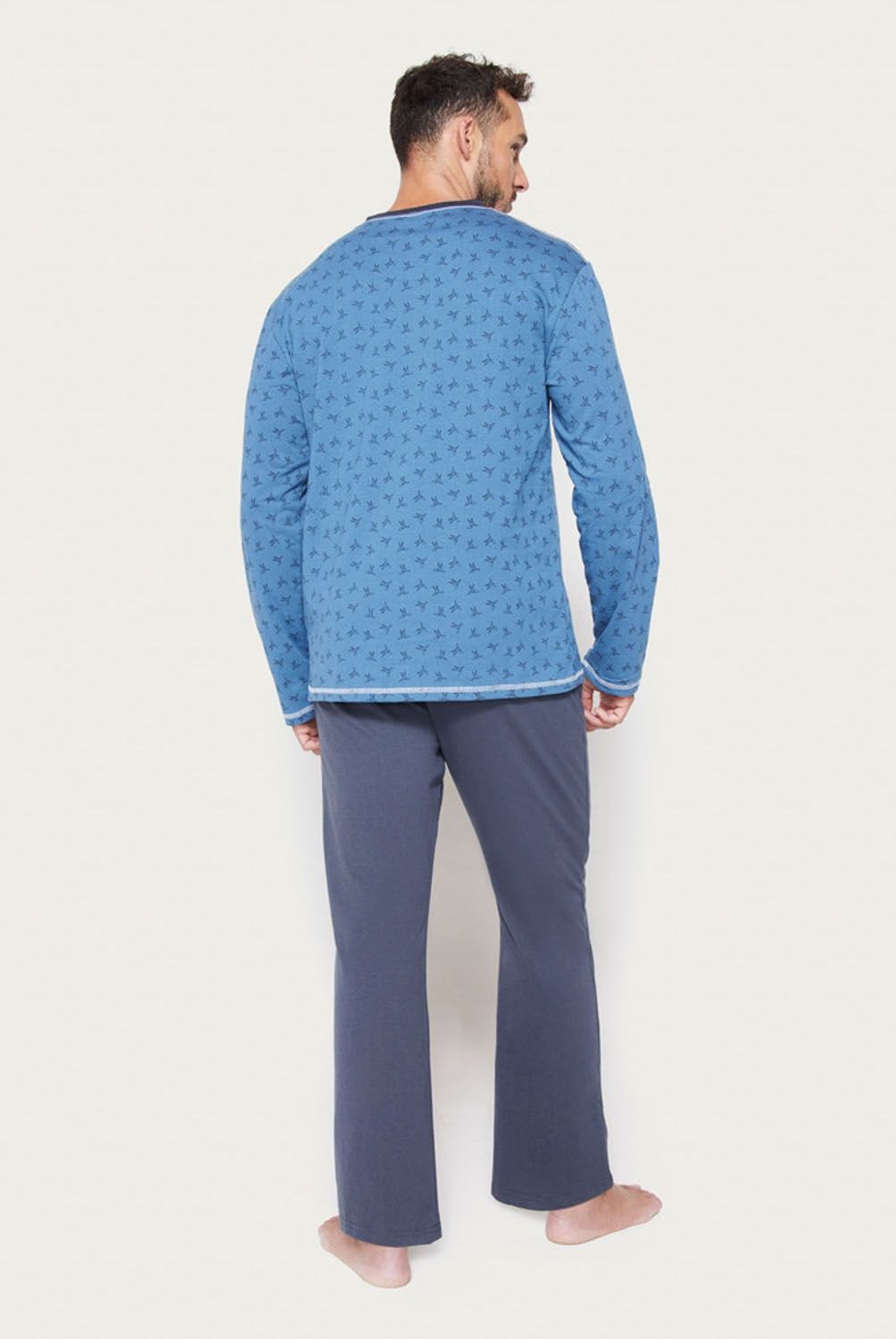 PALMERS - Pijama Manga Larga Hombre Palmers
