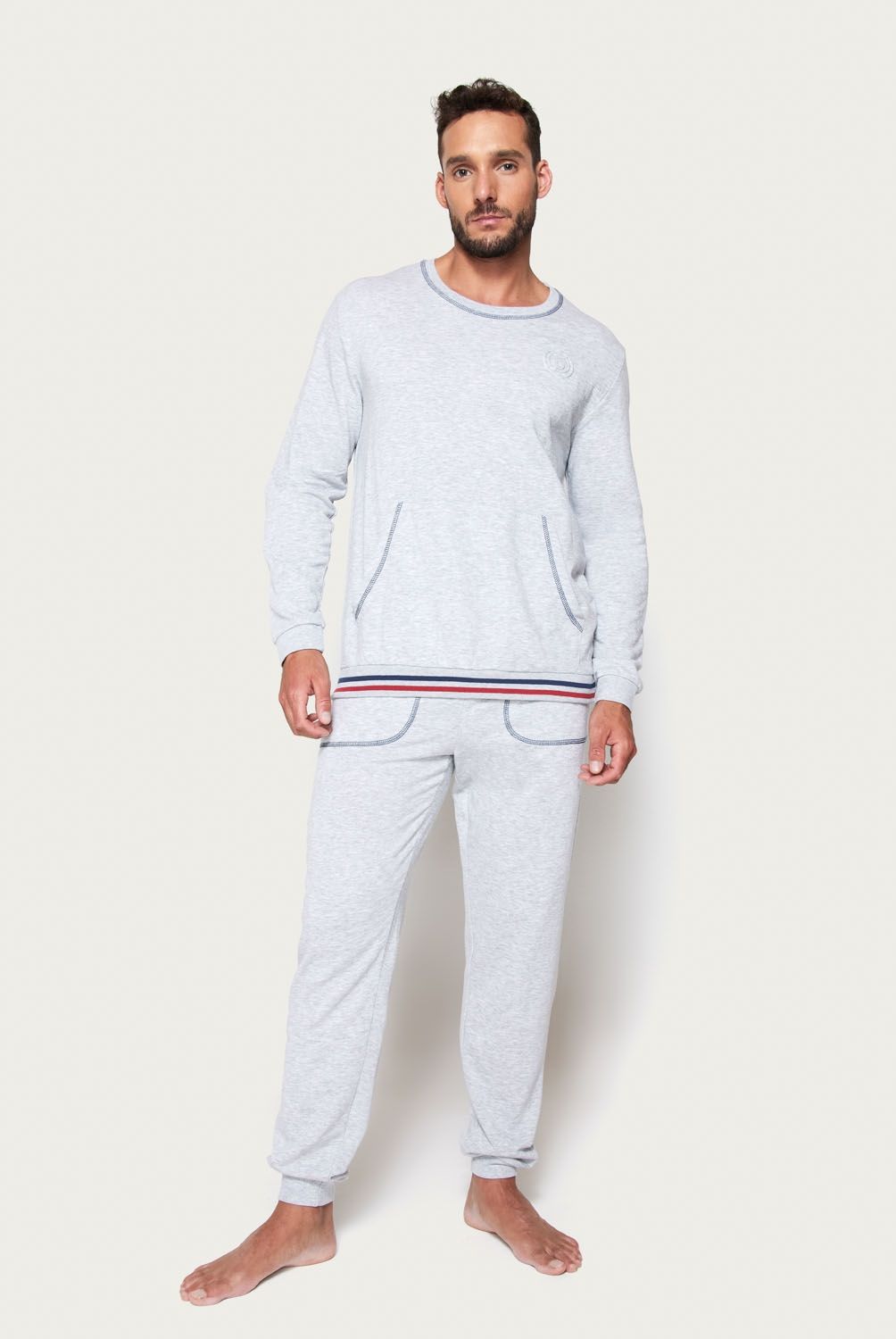 PALMERS - Pijama Manga Larga Hombre Palmers