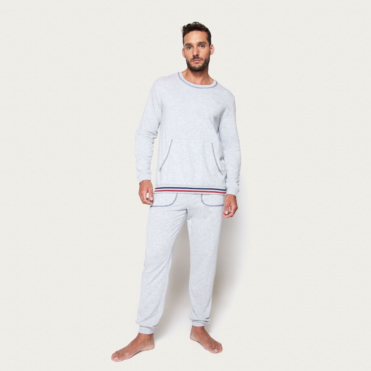 PALMERS - Pijama Manga Larga Hombre Palmers